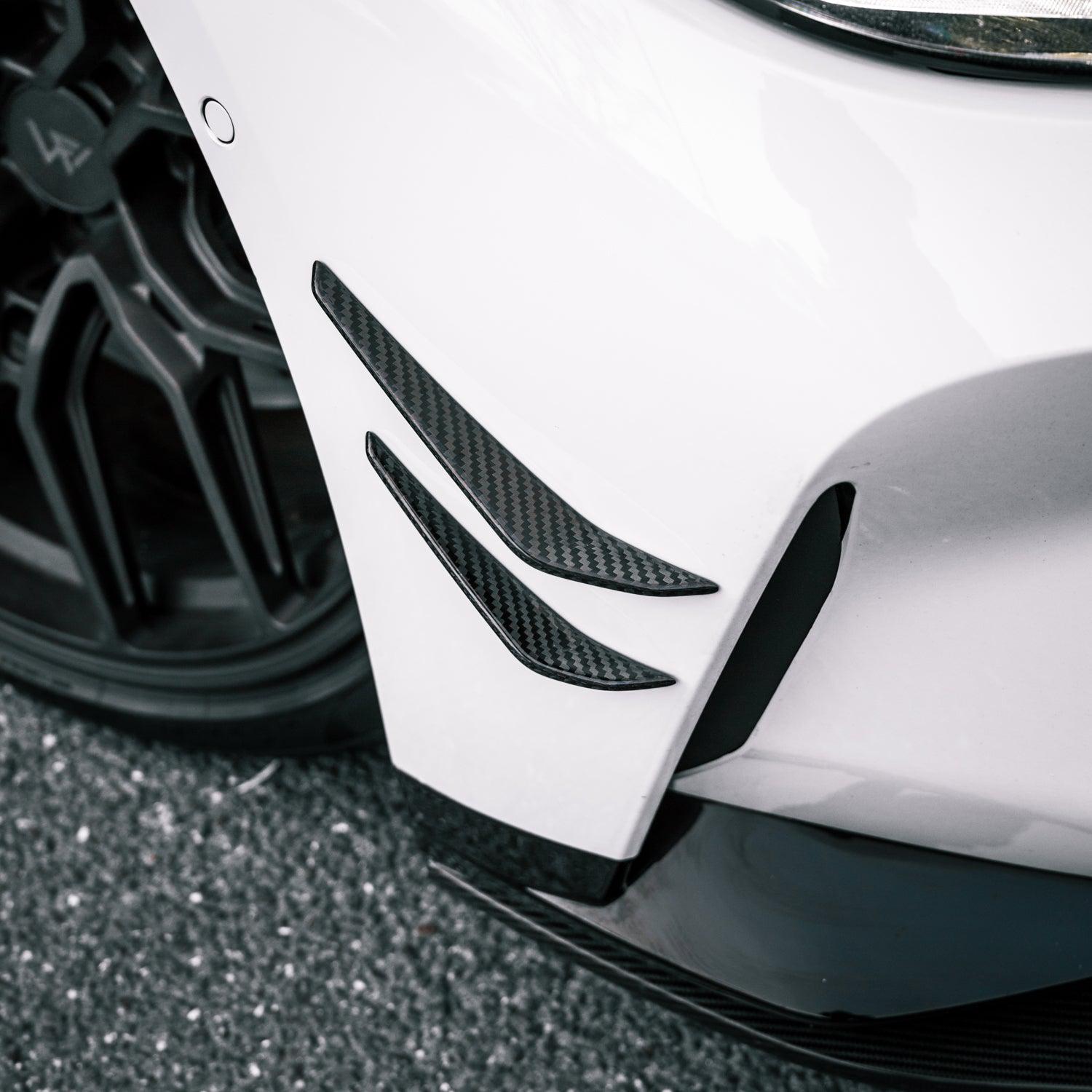 MHC+ BMW G80/G81 M3 & G82/G83 M4 Pre Preg Carbon Fibre Performance Style Canards