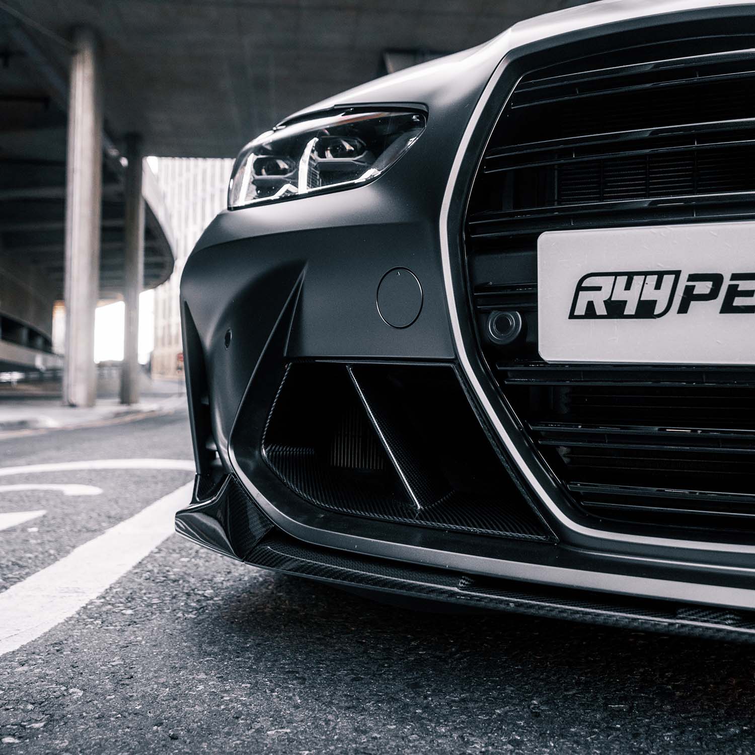 MHC+ BMW G80/G81 M3 & G82/G83 M4 Pre Preg Carbon Fibre Performance Style Front Ducts