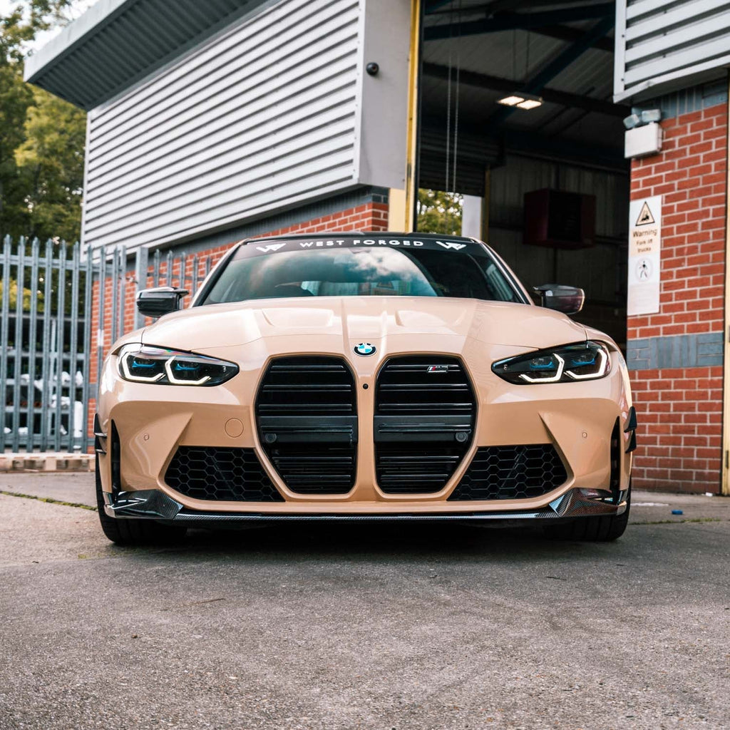 MHC+ BMW G80/G81 M3 & G82/G83 M4 Pre Preg Carbon Fibre Performance Style Front Splitter