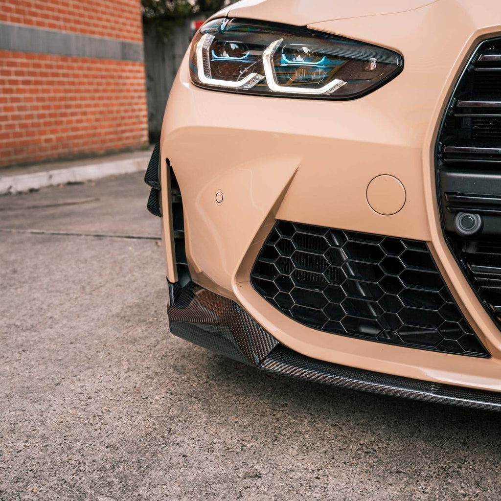 MHC+ BMW G80/G81 M3 & G82/G83 M4 Pre Preg Carbon Fibre Performance Style Front Splitter