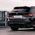 MHC+ BMW G80/G81 M3 & G82/G83 M4 Pre Preg Carbon Fibre Rear Bumper Insert