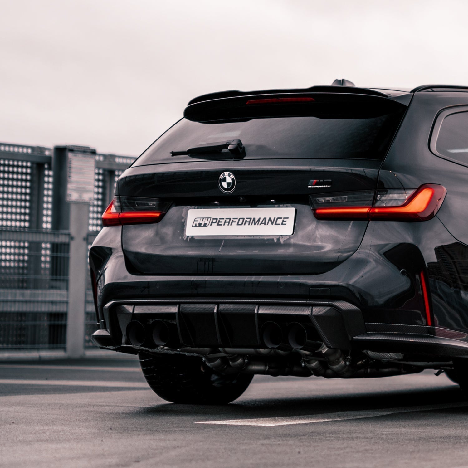 MHC+ BMW G80/G81 M3 & G82/G83 M4 Pre Preg Carbon Fibre Rear Bumper Insert