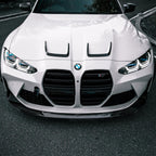 MHC+ BMW G80/G81 M3 & G82/G83 M4 Pre Preg Carbon Fibre X Style Hood Vent Trims