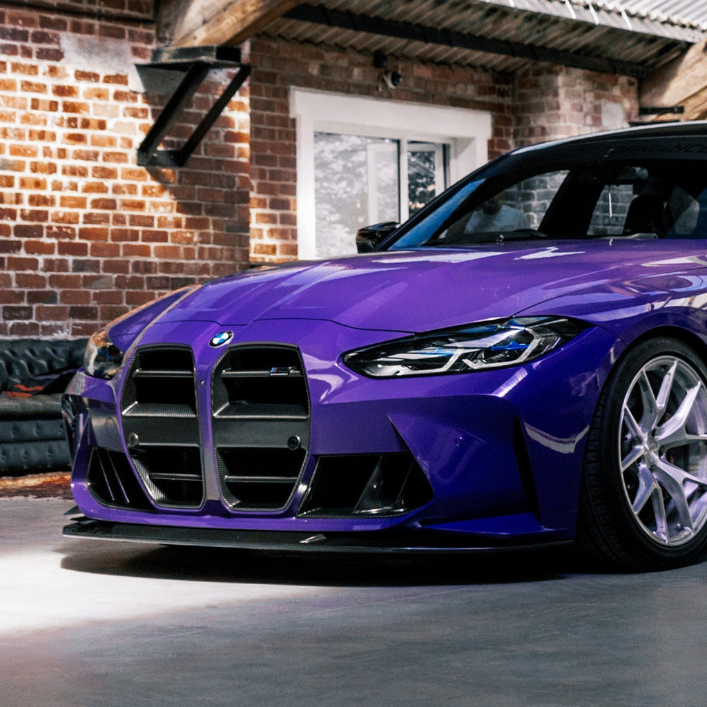 MHC+ BMW G80/G81 M3 & G82/G83 M4 SP1 Pre Preg Carbon Fibre Front Splitter