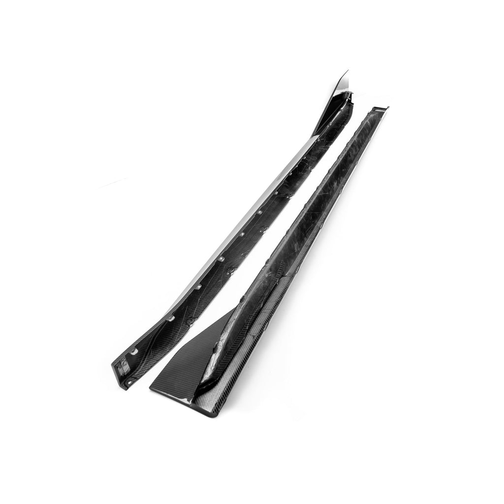 MHC+ BMW G82 & G83 M4 Pre Preg Carbon Fibre Performance Style Side Skirts