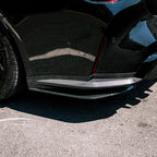 MHC+ BMW G82 & G83 M4 SS1 Pre Preg Carbon Fibre Rear Side Splitters