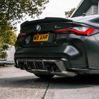 MHC+ BMW G82 M4 Coupe Pre Preg Carbon Fibre Ducktail Style Rear Spoiler