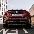 MHC+ BMW G82 M4 Coupe Pre Preg Carbon Fibre Ducktail Style Rear Spoiler