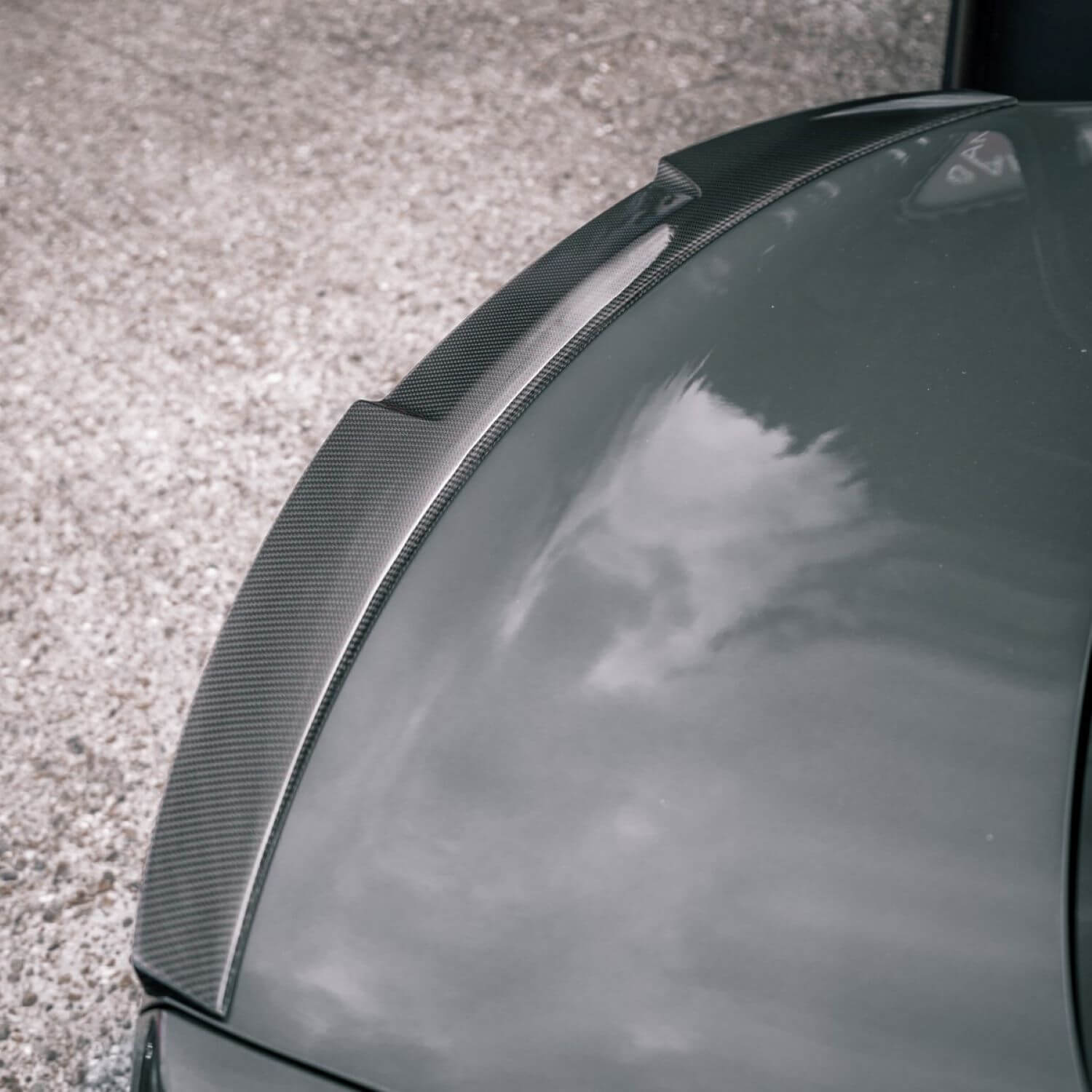 MHC+ BMW G82 M4 Coupe Pre Preg Carbon Fibre 'M4 Style' Rear Spoiler
