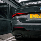 MHC+ BMW G82 M4 Coupe Pre Preg Carbon Fibre 'M4 Style' Rear Spoiler