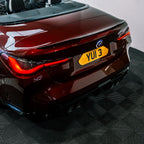 MHC+ BMW G83 M4 & G23 4 Series Cabriolet Pre Preg Carbon Fibre V Style Rear Spoiler