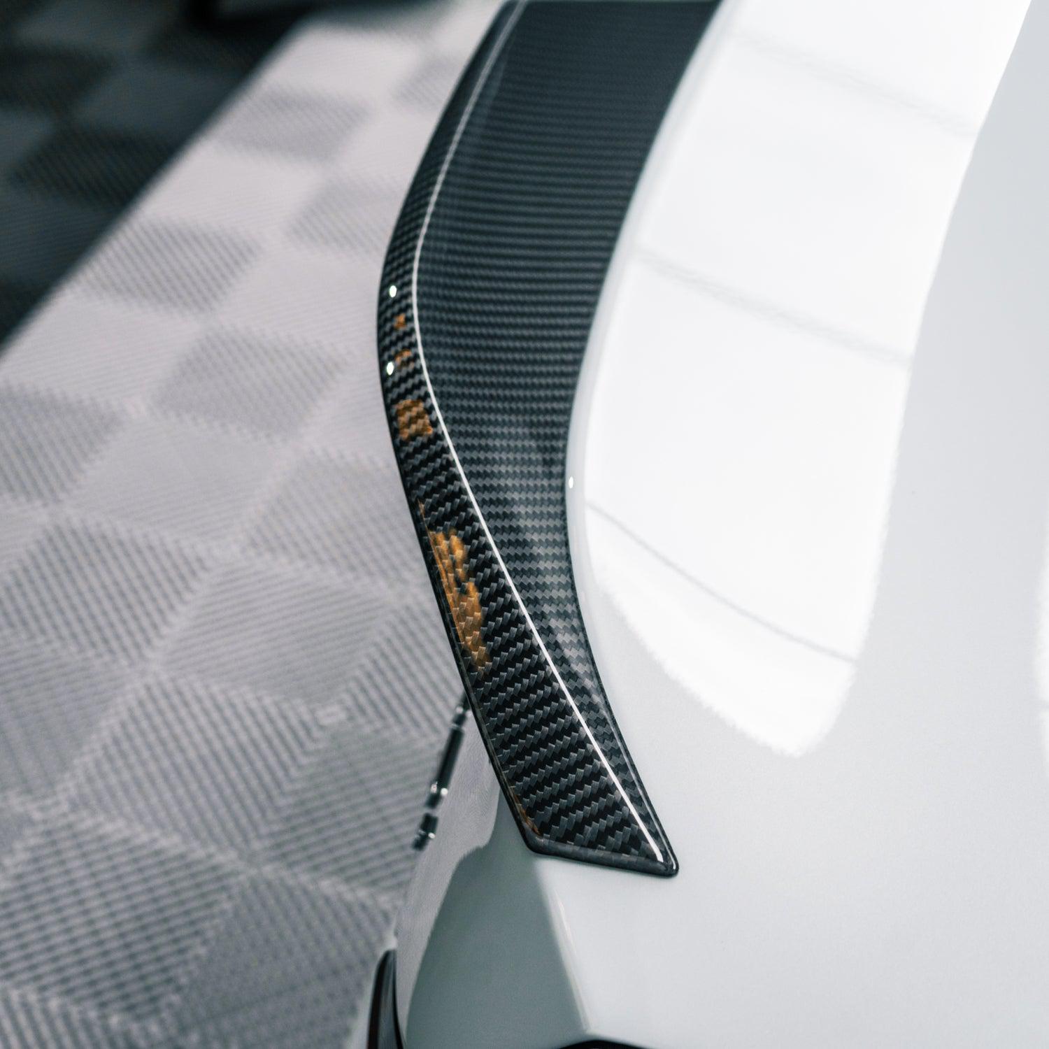 MHC+ BMW G87 M2 & G42 M240i Pre Preg Carbon Fibre Performance Style Rear Spoiler