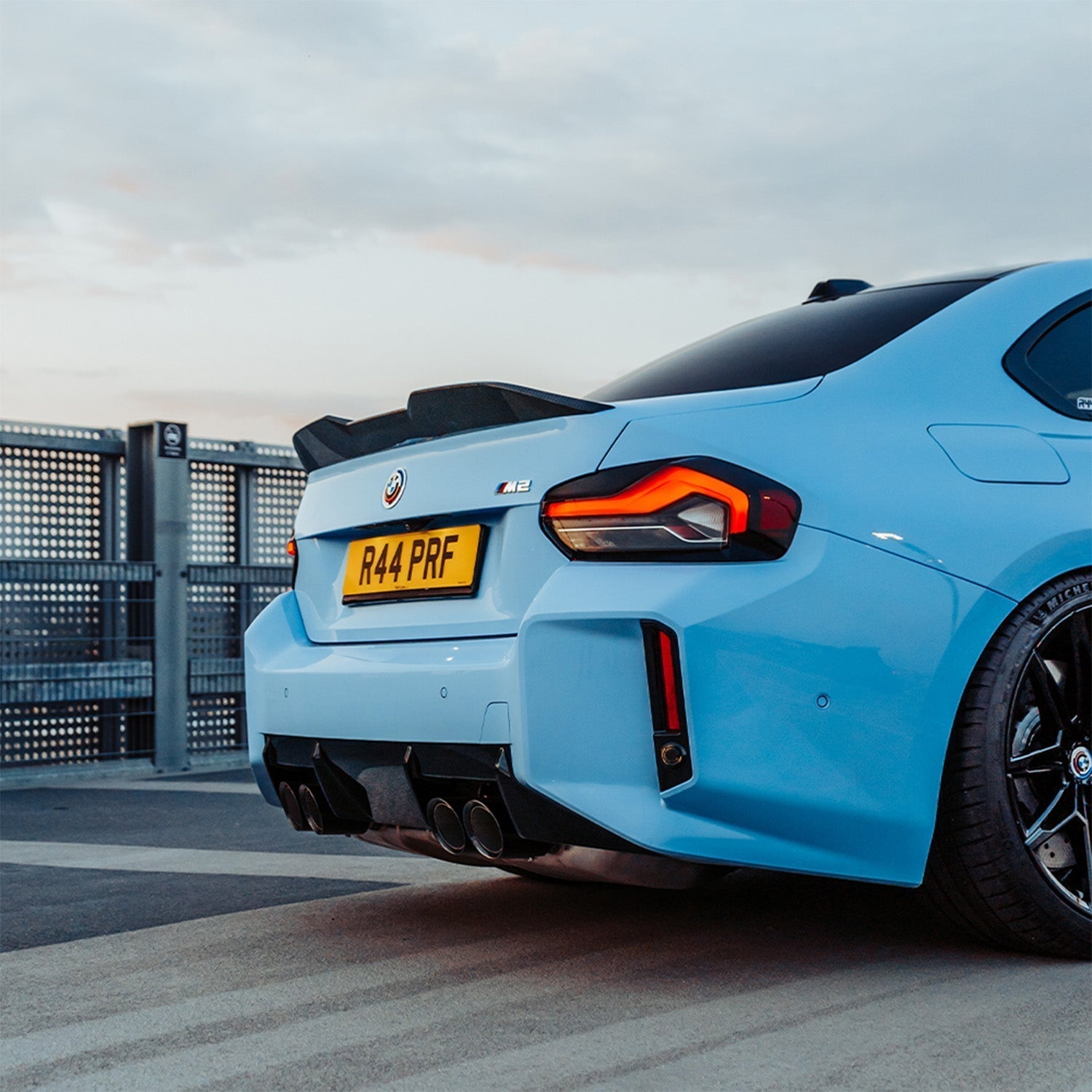 MHC+ BMW G87 M2 & G42 M240i Pre Preg Carbon Fibre Performance Style Rear Spoiler