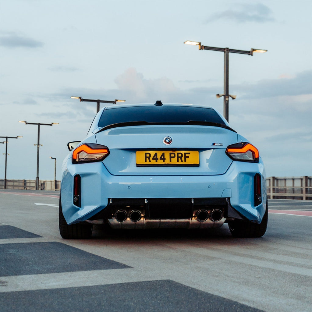 MHC+ BMW G87 M2 & G42 M240i Pre Preg Carbon Fibre V Style Rear Spoiler