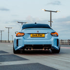 MHC+ BMW G87 M2 & G42 M240i Pre Preg Carbon Fibre V Style Rear Spoiler