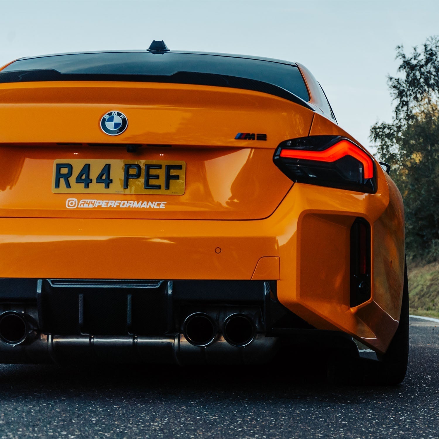 MHC+ BMW G87 M2 Pre Preg Carbon Fibre Edition 1 Rear Diffuser