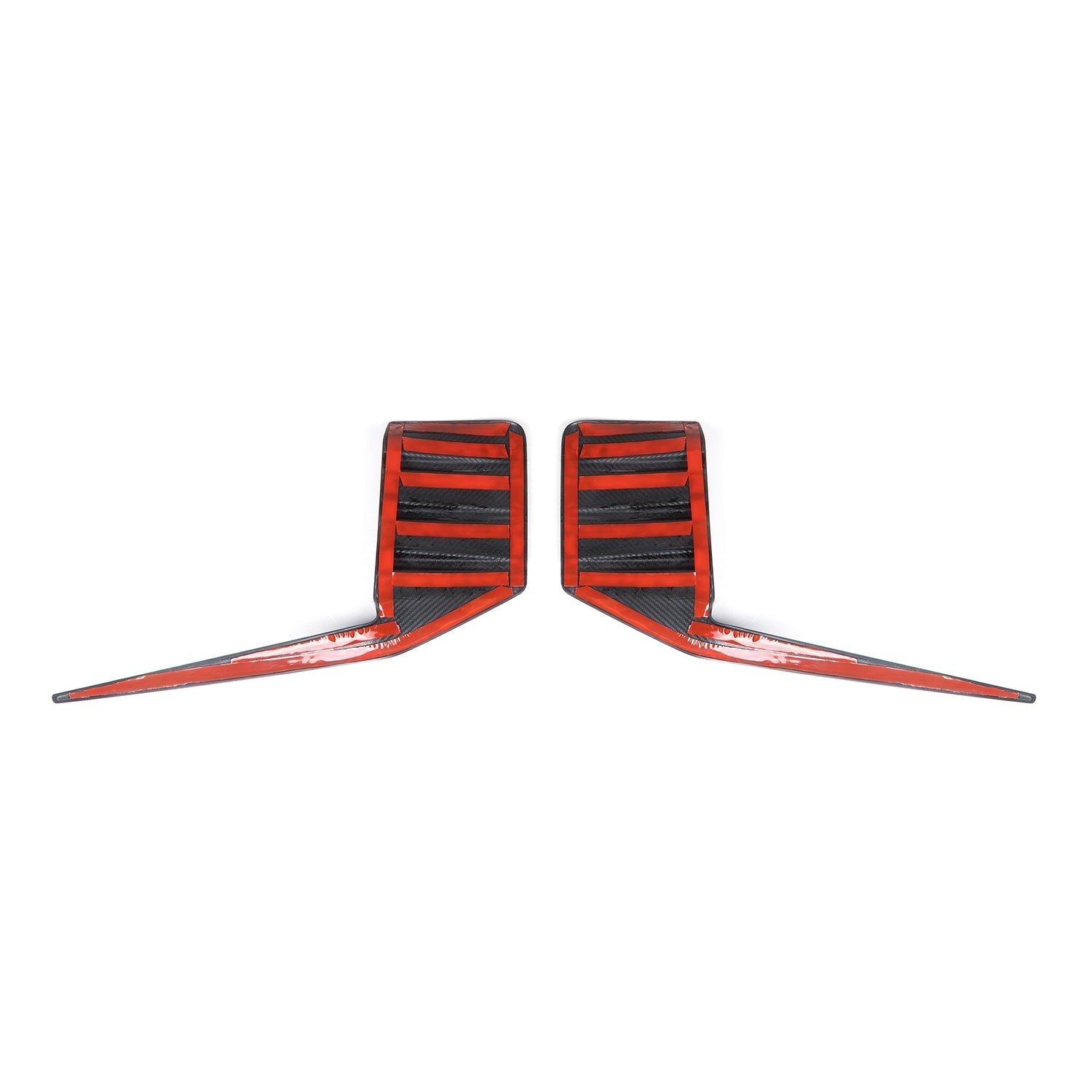MHC+ BMW G87 M2 Pre Preg Carbon Fibre Performance Style Rear Rear Bumper Inserts