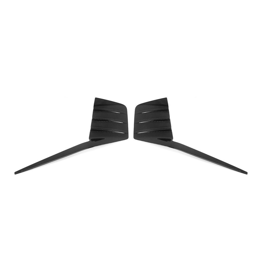 MHC+ BMW G87 M2 Pre Preg Carbon Fibre Performance Style Rear Rear Bumper Inserts