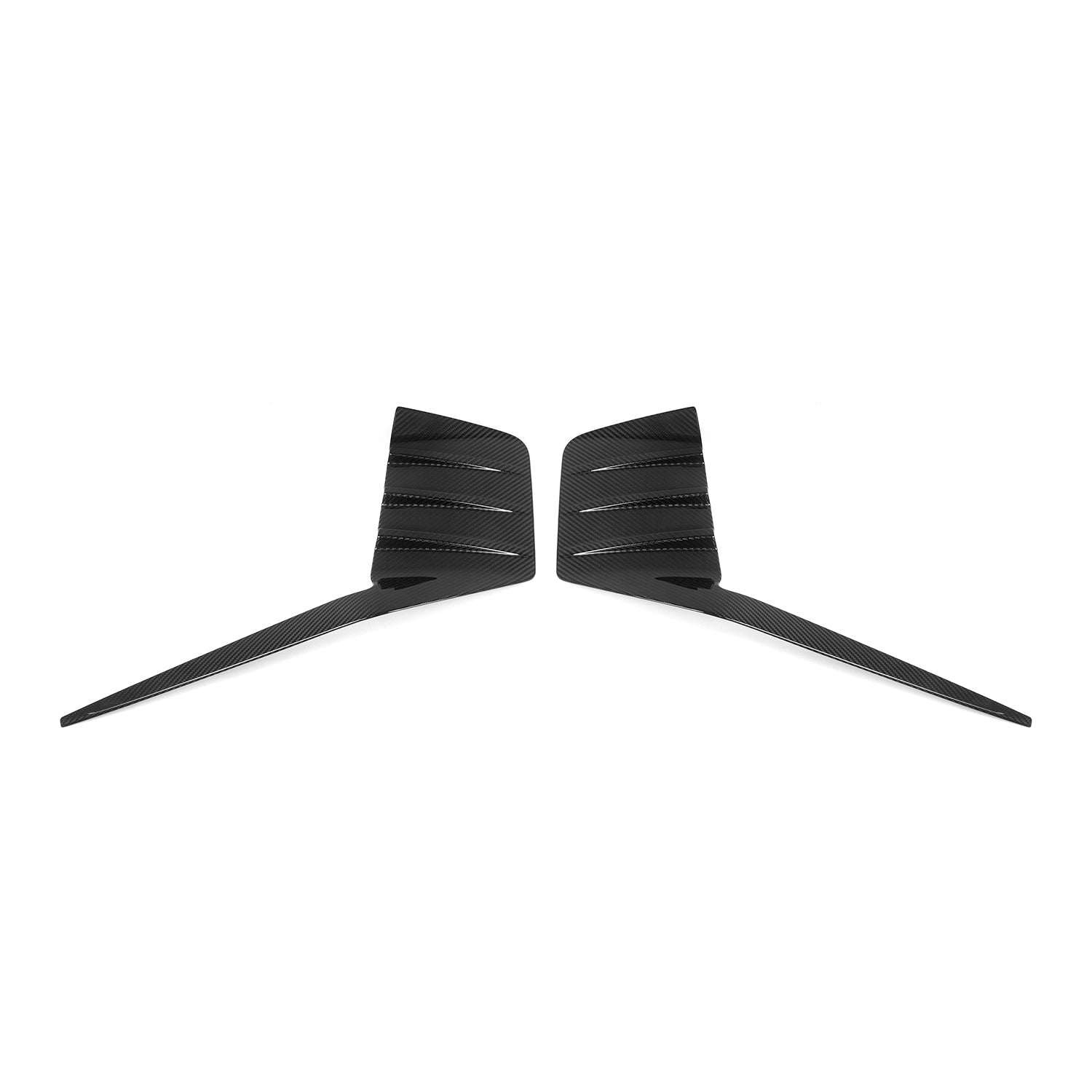 MHC+ BMW G87 M2 Pre Preg Carbon Fibre Performance Style Rear Rear Bumper Inserts