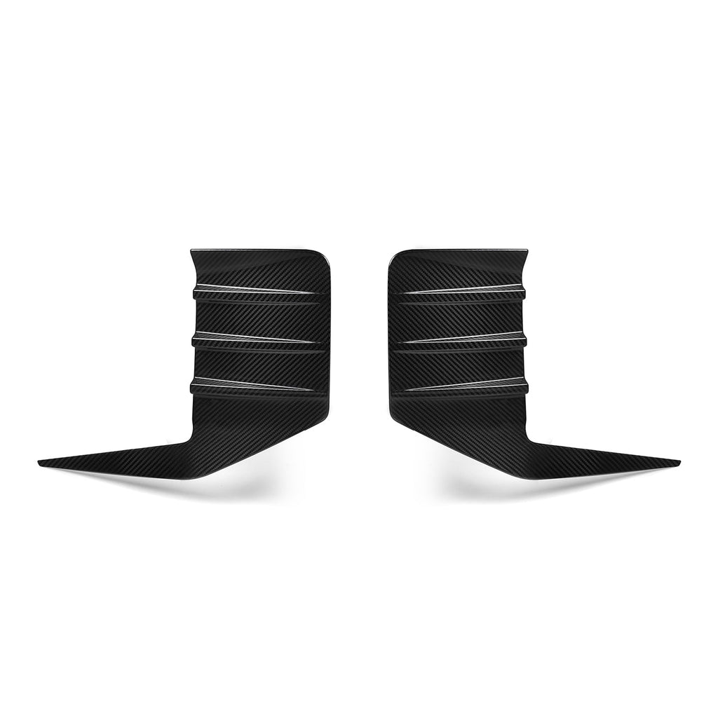 MHC+ BMW G87 M2 Pre Preg Carbon Fibre Performance Style Rear Rear Bumper Inserts