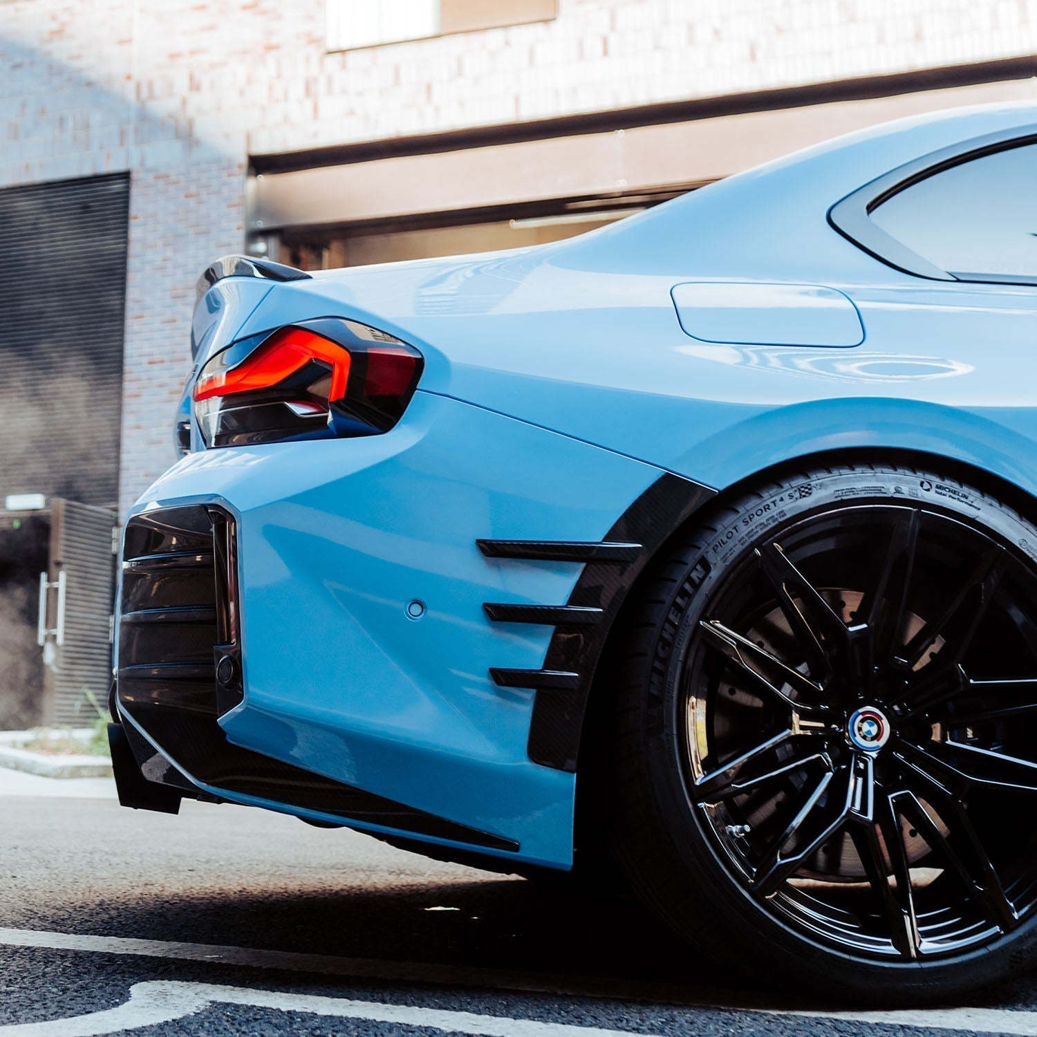 MHC+ BMW G87 M2 Pre Preg Carbon Fibre Performance Style Rear Side Fender Trims