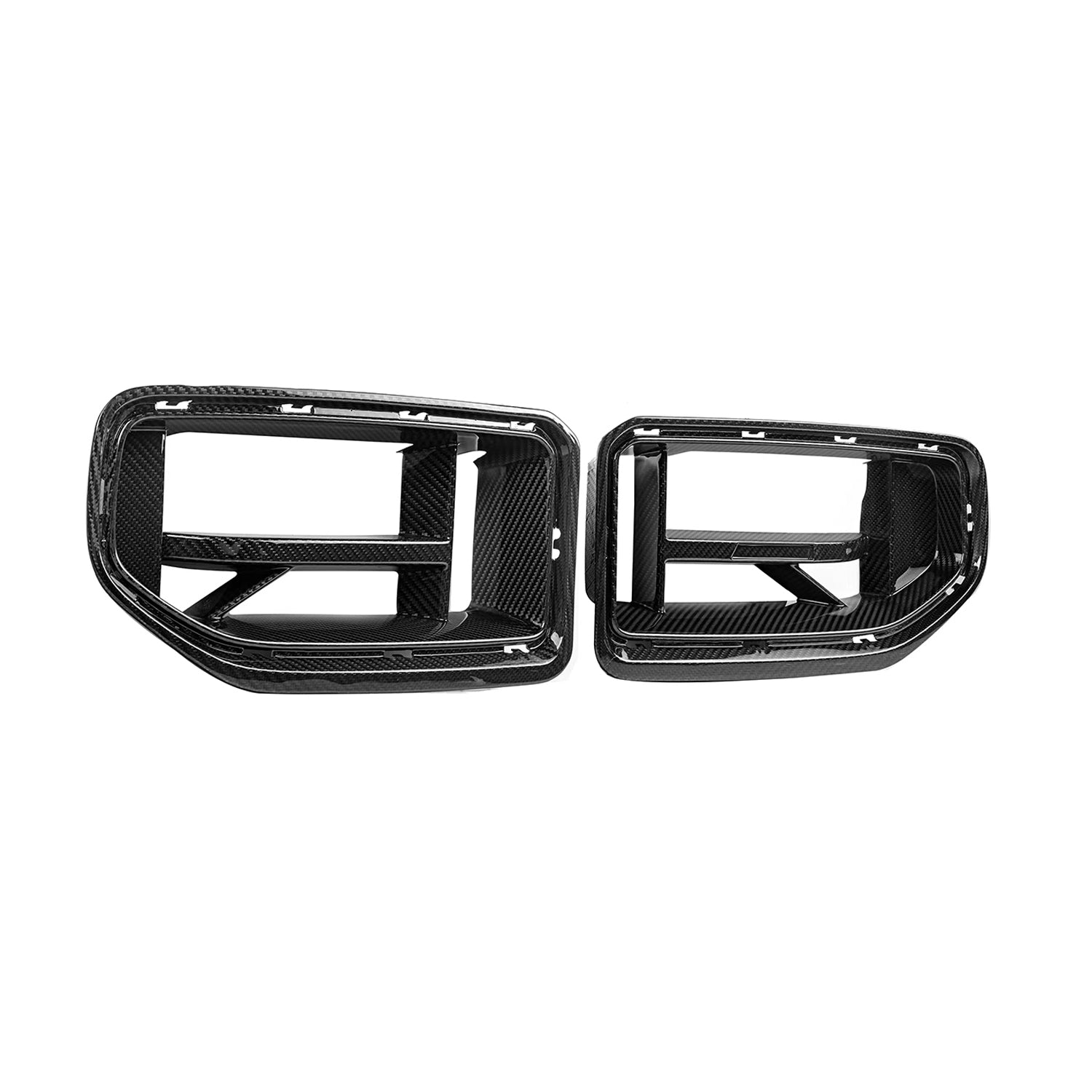 MHC+ BMW G87 M2 Pre Preg Gloss Carbon Fibre CSL Style Front Grilles