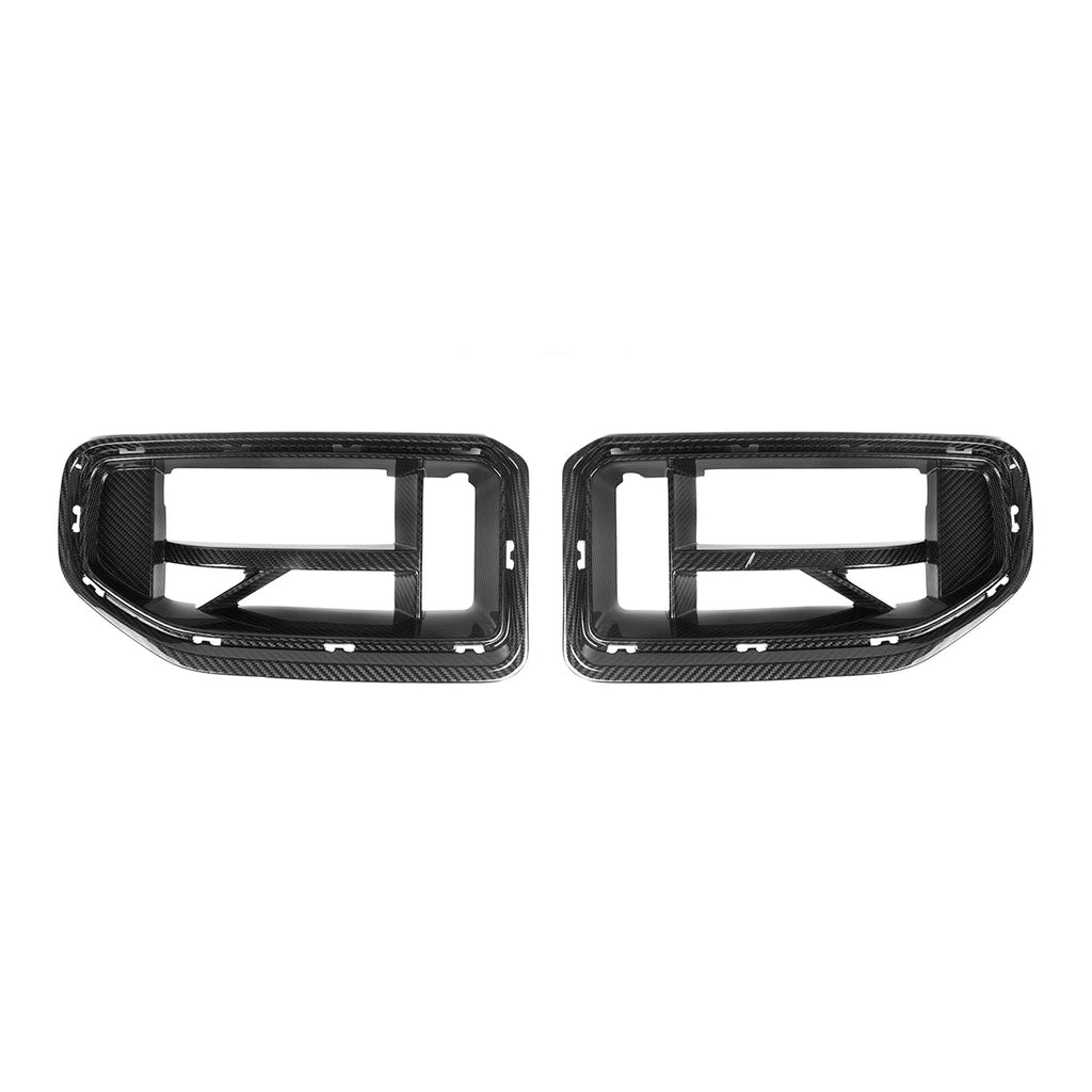 MHC+ BMW G87 M2 Pre Preg Gloss Carbon Fibre CSL Style Front Grilles
