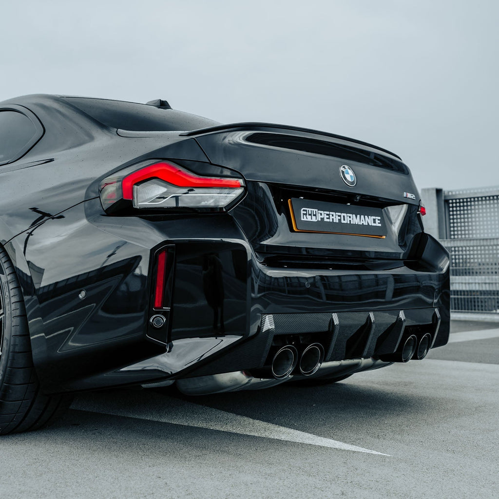 MHC+ BMW G87 M2 Pre Preg Gloss Carbon Fibre OEM Style Rear Diffuser