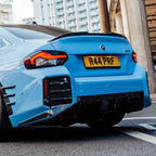 MHC+ BMW G87 M2 Pre Preg Gloss Carbon Fibre OEM Style Rear Diffuser