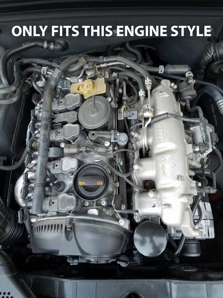 CTS TURBO AUDI B8.5 A4/A5 CATCH CAN KIT (FLEX-FUEL WITH ALUMINUM INTAKE MANIFOLD)