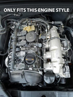 CTS TURBO AUDI B8.5 A4/A5 CATCH CAN KIT (FLEX-FUEL WITH ALUMINUM INTAKE MANIFOLD)