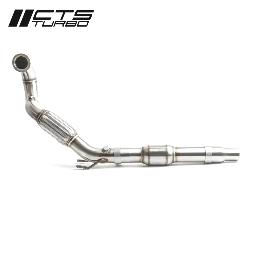 CTS Turbo MK6/MK7 Jetta 1.4T/1.5T, MK7 Golf 1.4TSI/1.5TSI 3″ Downpipe with HIGH-FLOW CAT for EA211 engines