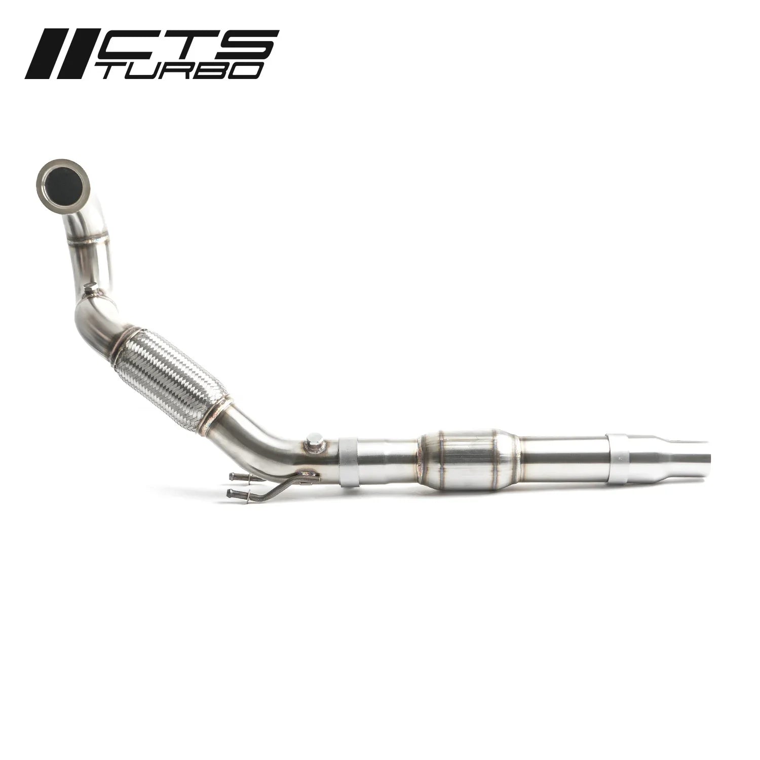 CTS Turbo MK6/MK7 Jetta 1.4T/1.5T, MK7 Golf 1.4TSI/1.5TSI 3″ Downpipe with HIGH-FLOW CAT for EA211 engines