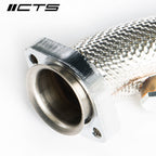 CTS Turbo race downpipe set for Mercedes Benz C43 C400 C450 E43 E400 E450 with M276 engine