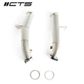CTS Turbo race downpipe set for Mercedes Benz C43 C400 C450 E43 E400 E450 with M276 engine