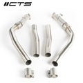 CTS TURBO C8 AUDI RS6/RS7 4.0T MID PIPES/RESONATOR DELETE