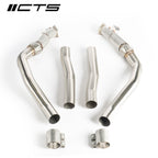 CTS TURBO C8 AUDI RS6/RS7 4.0T MID PIPES/RESONATOR DELETE