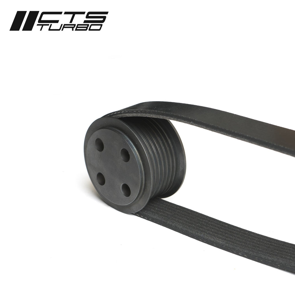 CTS TURBO B8.5 S4, S5, Q5, SQ5; C7.5 A6, A7, Q7 3.0T SUPERCHARGER PULLEY – BOLT ON STYLE
