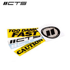 CTS TURBO STICKER PACK