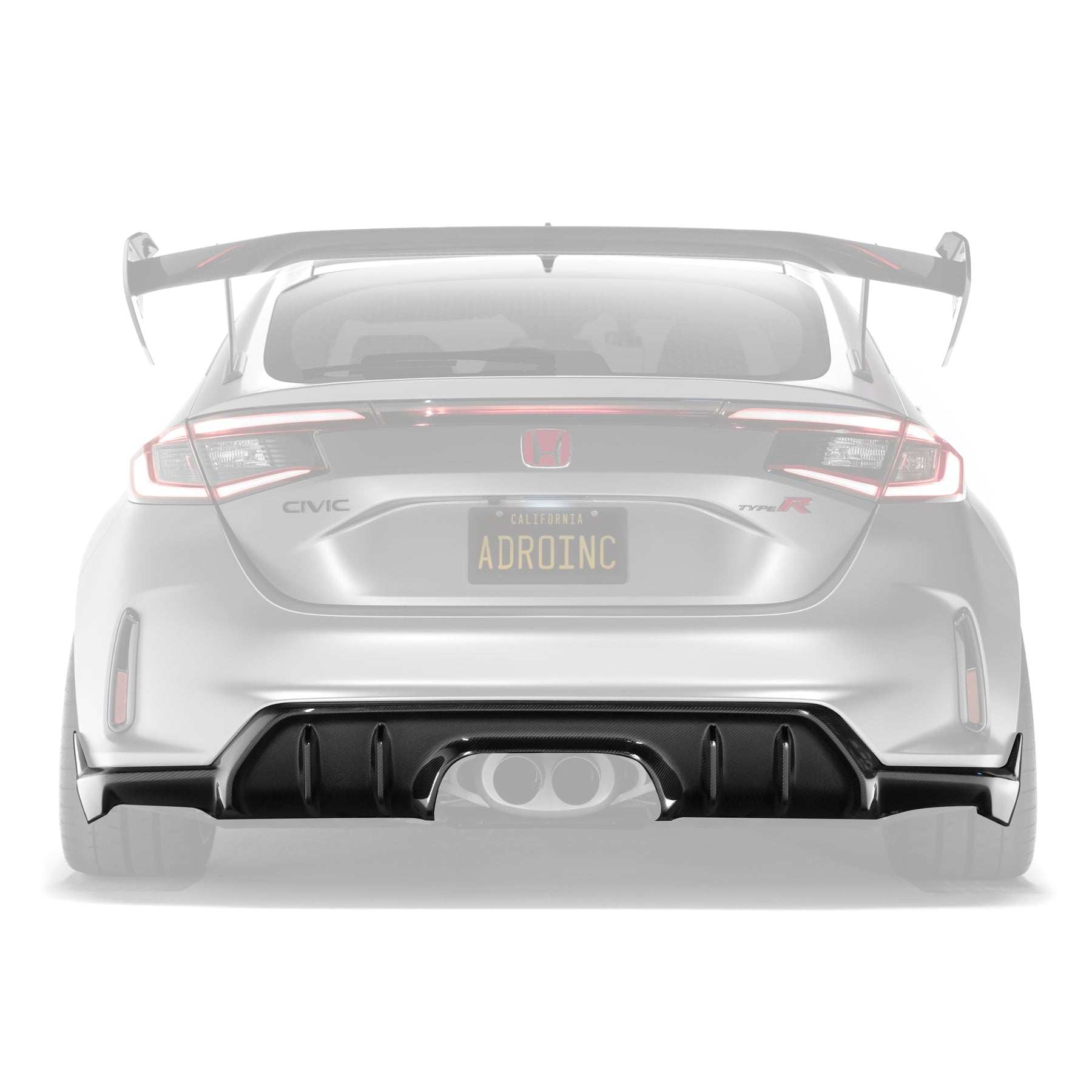 ADRO Honda Civic FL5 Type R Rear Diffuser