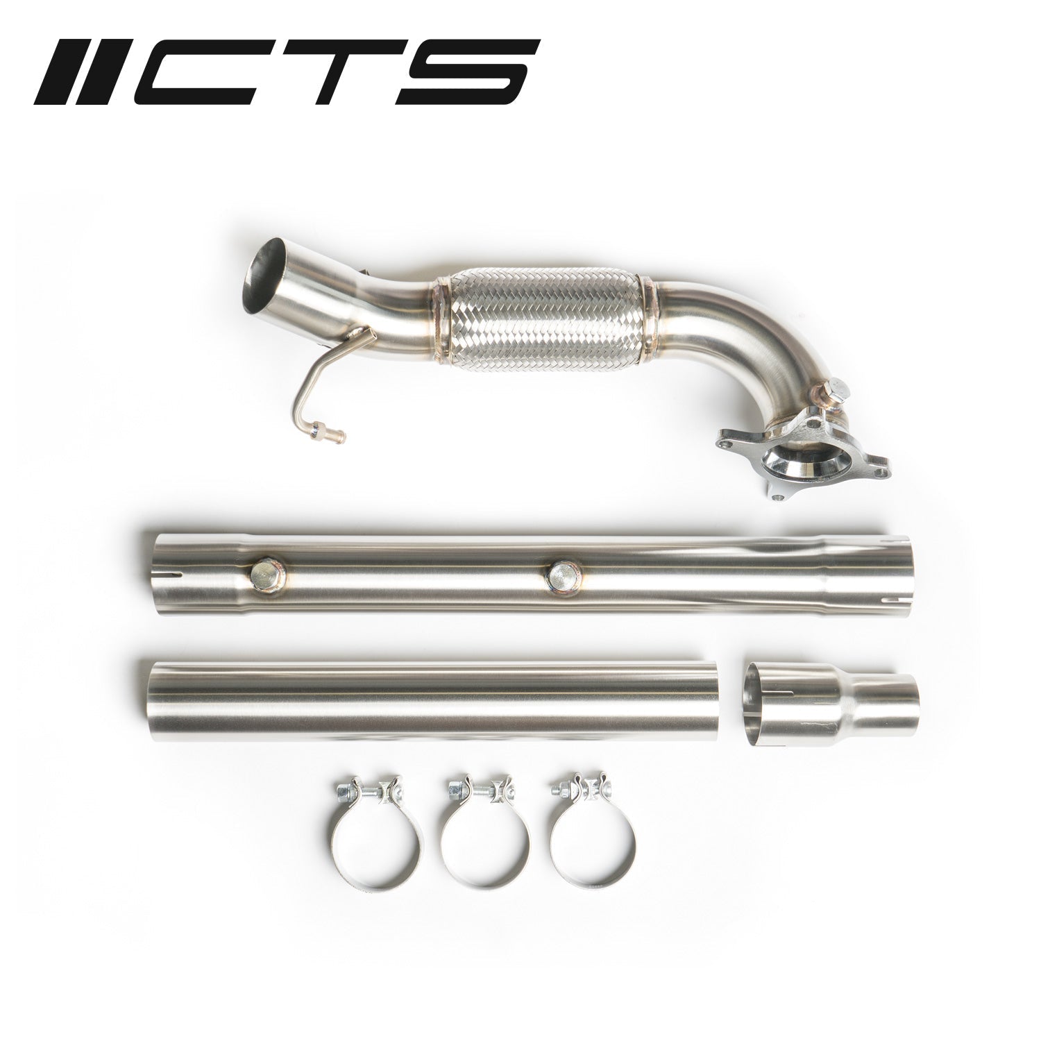 CTS TURBO AUDI/VW 2.0T FWD EXHAUST DOWNPIPE (MK5, MK6, 8P A3, 8J TT)