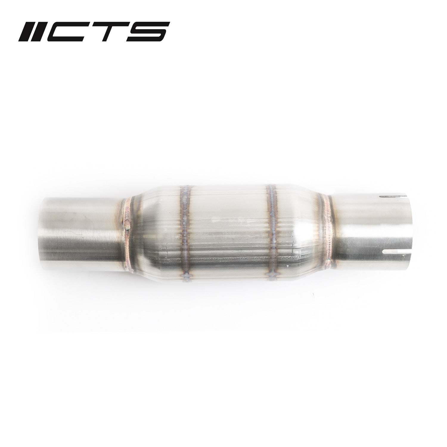 CTS TURBO MQB FWD EXHAUST DOWNPIPE WITH HIGH FLOW CAT (MK7/MK7.5 GOLF, GTI, GLI, A3 FWD)
