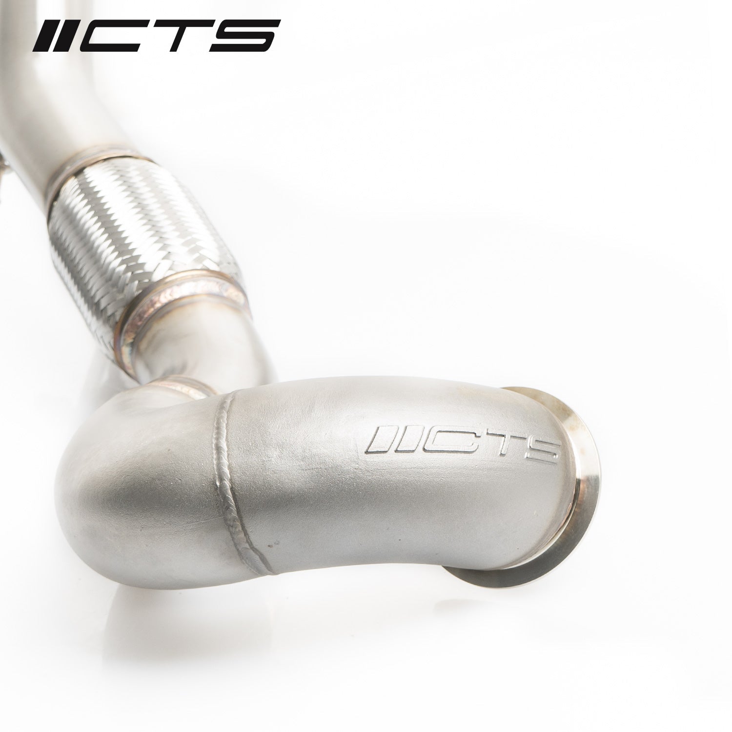 CTS Turbo MQB AWD Exhaust Downpipe (MK7/MK7.5 Golf AWD, Golf R, A3/S3/TT/TT-S Quattro)
