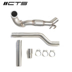 CTS Turbo MQB AWD Exhaust Downpipe (MK7/MK7.5 Golf AWD, Golf R, A3/S3/TT/TT-S Quattro)