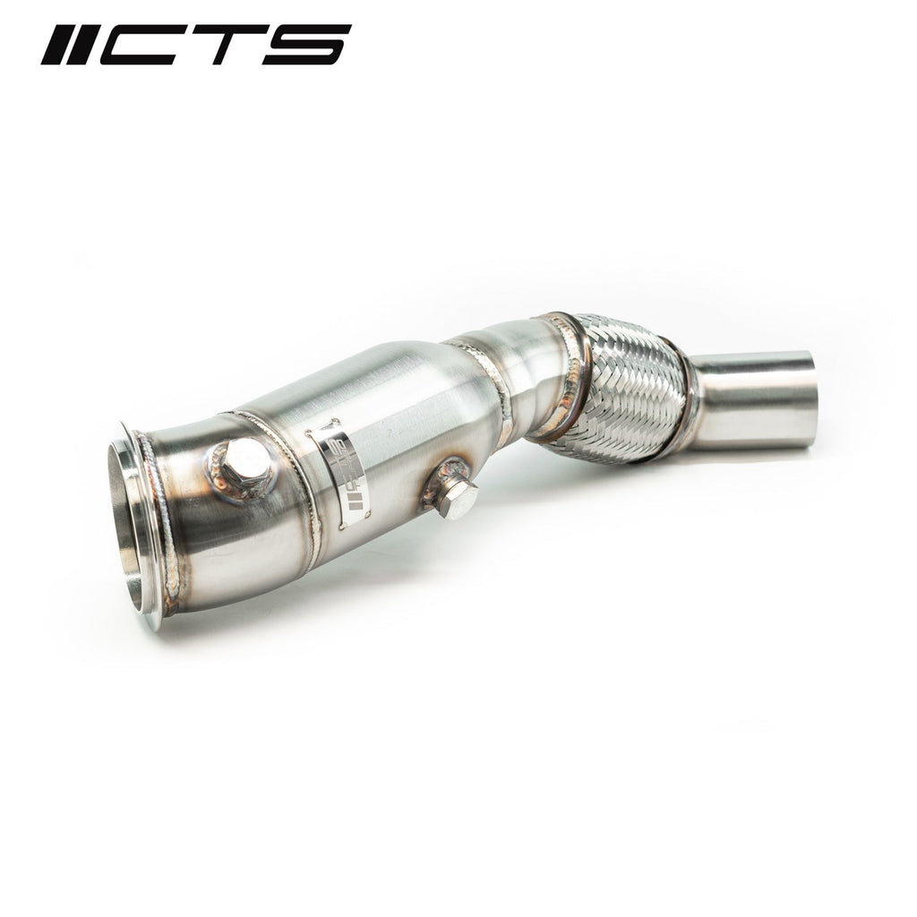 CTS Turbo 4″ Race Downpipe for BMW N20 4-cylinder (2012-2017) F20-F21-F22-F30-F32-F36