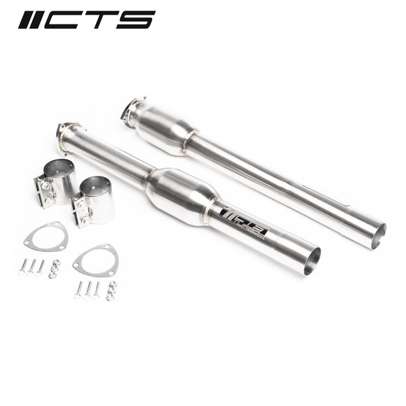 CTS TURBO PERFORMANCE CATTED MID-PIPES FOR 8V/8Y AUDI RS3 AND 8S AUDI TTRS