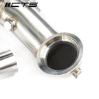 CTS TURBO EVO4 FWD RACE EXHAUST DOWNPIPE MK8 VW GTI/8Y AUDI A3
