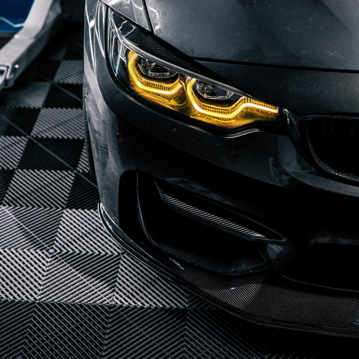 R44 BMW M3/M4 CSL Yellow Daytime Running Lights LED Module Set (F80/F82/F83 LCI)