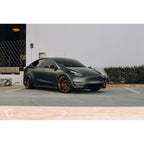 ADRO Tesla Model Y Carbon Fiber Front Lip (2022-2024)