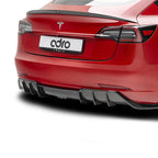 ADRO Tesla Model 3 Carbon Fiber Rear Diffuser (2017-2023)